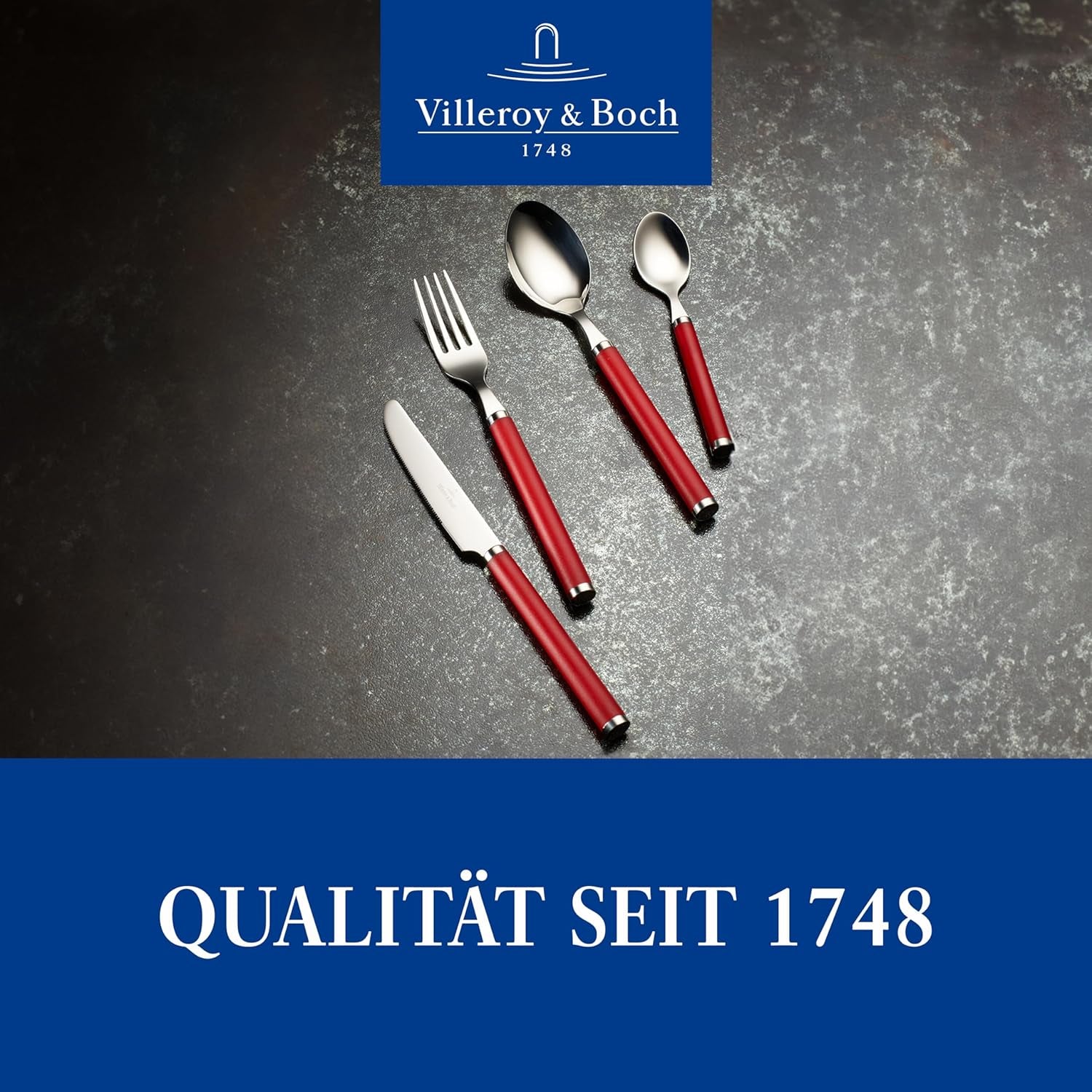 Villeroy & Boch - Spielen! Red Roses Besteckset 30-teilig Kitchen Naty Shop
