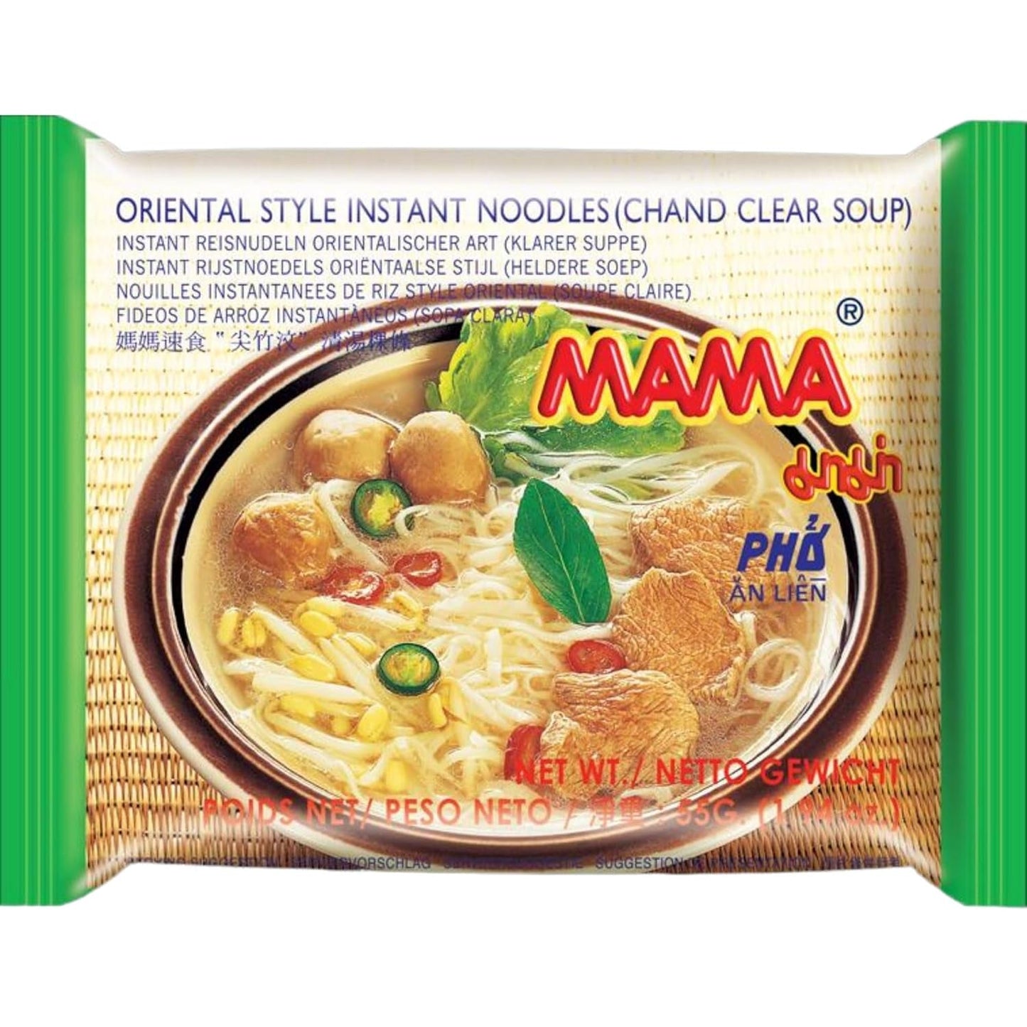 MAMA - Pho Ga Instant Reisnudelschale - (1 x 65g)