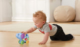 Vtech Baby Little Pushing Elephant – Interaktives Schiebe- und Spielspielzeug – Mit Liedern, Melodien, Sätzen und Geräuschen – Für Kinder im Alter von 6–36 Monaten Babyspielzeug Naty Shop