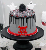 Super Drip Black Cake Glaze Cake Melts Schokolade 300 Gramm Glasuren und Dekor Naty Shop