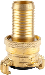 Gardena Messing-Gewindenippel: Messing-Anschluss für beidseitigen Anschluss, z.B. zu Pumpen, Rohrgewinde 26,5 mm (G 3/4 Zoll) (7260-20)