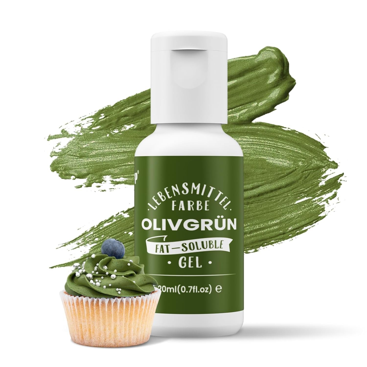 Ölmischung, rosa Lebensmittelfarbe auf Ölbasis, hochkonzentriert, für Schokolade, Fondant, Kekse, Kuchenbacken, Macarons, DIY-Kuchendekoration, Teigbelag – 20 ml