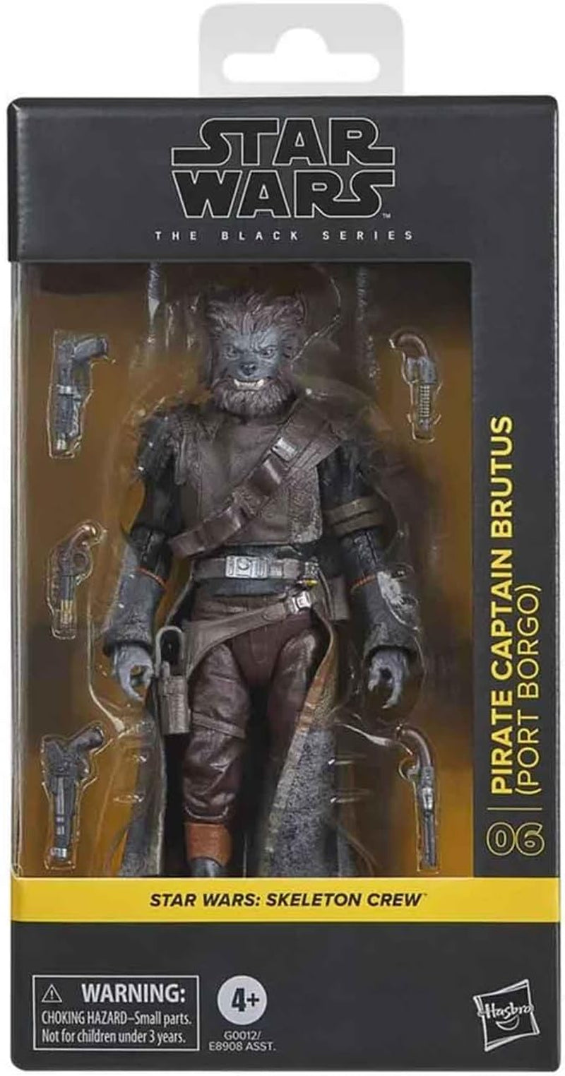 Star Wars Black Series Piratenkapitän Brutus (Port Borgo), Skeleton Crew Actionfigur (15 cm) Actionfiguren Naty Shop Piratenkapitän Brutus