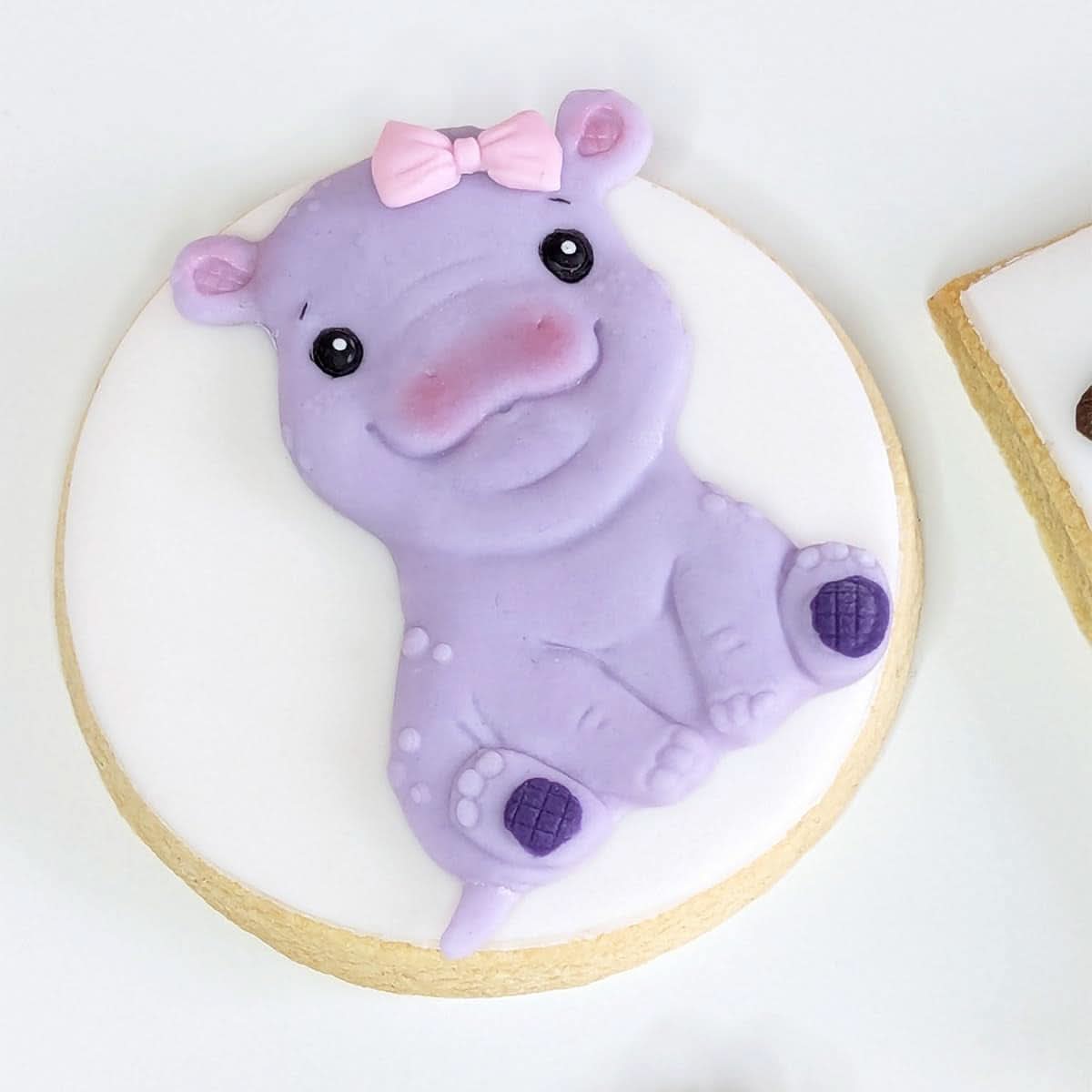 Katy Sue, Sweet Safari Silikonguss, Naty Shop Kitchen Hipopotam