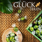 Lindt LINDOR Schokolade mit Pistazien | 1 kg wiederverschließbarer Beutel | ca. 80 Milchschokoladenkugeln mit zartschmelzender Pistaziencremefüllung | Großpackung, Pralinengeschenk