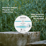 Lavera Basis Sensitiv, Intensivpflege für trockene Haut mit Aloe Vera und Mandelöl, 150 ml Naty Shop