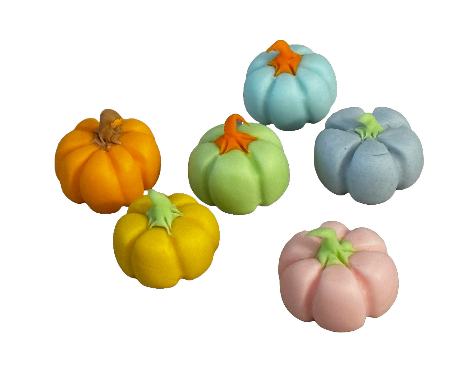 Set mit 6 essbaren Zuckerpastendekorationen, Bostani Zuckerpastendekorationen Naty Shop