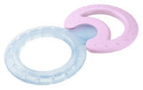 NUK Classic and Cool 2-teiliges Cooler-Beißring-Set für Massage und Kühlung, 1 Set, BPA-frei, farblich sortiert