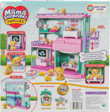 Little Live Pets Mama Surprise Families Baby Clinic-Spielset, 3 Retriever-Welpen enthalten, magisches, doppelseitiges Spielset (27,8 cm B, 23,8 cm H). Füttern, Baden und Spielen, Geschenk für Kinder Actionfiguren Naty Shop