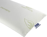 Todocama Todolit viskoelastisches Aloe Vera Plus Kissen, grün, 2 Stück, 75 cm Naty Shop Standardkissen
