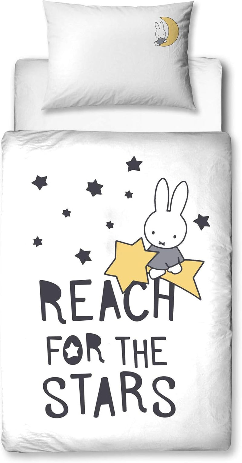Kinderbettwäsche, Hase und Sterne, Baumwolle Bettwäsche - Kinder Naty Shop Standardtitel