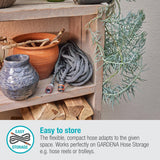 Gardena Liano Life 1/2 Zoll Textilschlauch, Set 30m: Extrem flexibler Textil-Gartenschlauch mit PVC-Innenschlauch, knickfrei, leicht, wetterfest (18457-20)