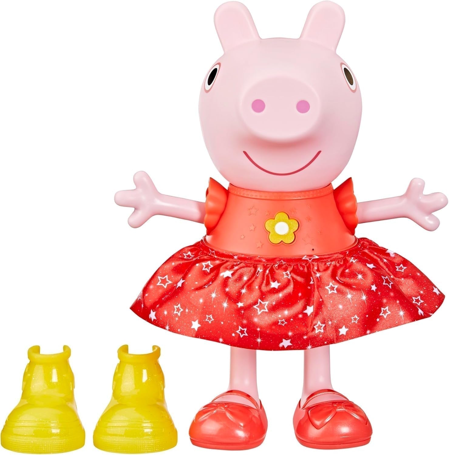 Peppa Pig Peppa'S Matschpfützen-Partypuppe – deutsche Version, Pink oder Pink Naty Shop Dolls