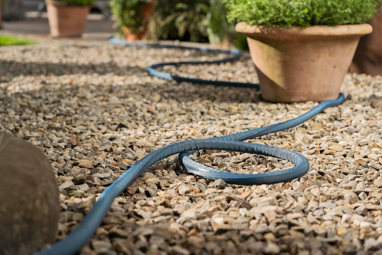 Gardena Liano Xtreme 3/4 Zoll, Set 30m: Extrem robuster Textil-Gartenschlauch mit PVC-Innenschlauch, leicht, wetterfest (18484-20), Mehrfarbig