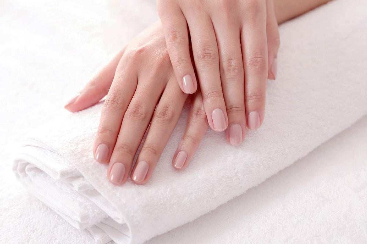 Nagelfeile, gefüttert, natürliche und künstliche Nagelfeile, doppelseitig, mittlere Körnung, stark, robust, für Zuhause, Salon, professionelle Maniküre und Pediküre, 2 Stück