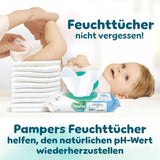 Pampers Harmony Windeln Größe 2, 204 Windeln, 4kg-8kg, sanfter Hautschutz mit 100 % Pampers-Schutz