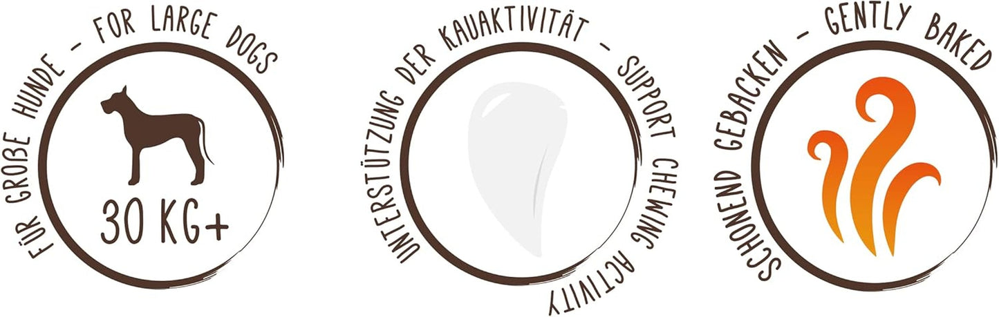 Sammy´S Müslitaler | Knusprig Gebackene Hundesnacks | 5-Korn-Müslitaler Für Deine Große Fellnase (Ab 30 Kg) | 1 kg Getreide Naty Shop