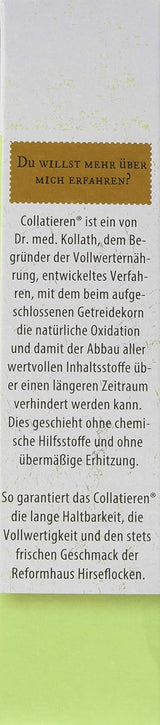 Hirse-Flocken Bio, 6er Pack (6 x 400 g) Getreide Naty Shop
