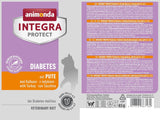 Animonda INTEGRA PROTECT Nassfutter für diabetische Katzen mit Putenfleisch (24 x 85 g), von Tierärzten bei Diabetes empfohlen, ein Alleinfuttermittel für ausgewachsene Katzen, gemeinsam mit Tierärzten entwickelt.