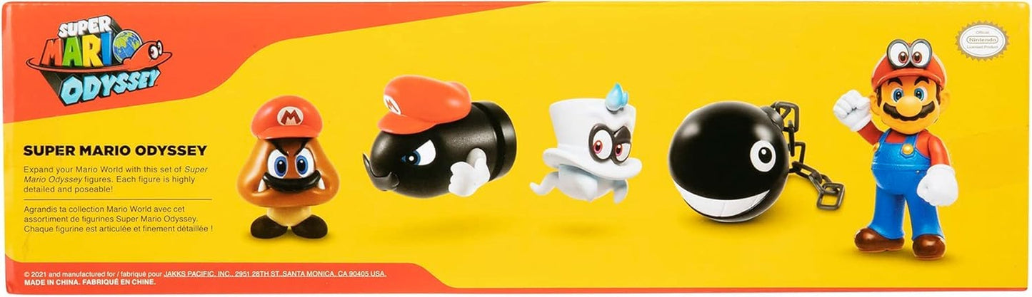 Ksruee Super Mario Mario Odyssey 5,6 cm Pack Actionfiguren Naty Shop