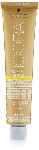 Igora Royal Absolute Age Blend Haarfarbe, 7-560 Mittleres Schokoladengoldblond, 60 ml Naty Shop Haarfarbe 6-850 Dunkelblond Goldrot 60 ml (1 Packung)