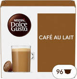 Nescafe Dolce Gusto – Dolce Gusto Café au Lait 16 KAPSELN 160 g (X6)