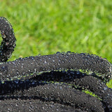 Relaxdays Tropfschlauch 50 m, Bewässerungsschlauch zur Bewässerung von hohen Lagen und Hecken, Gartenschlauch, schwarz