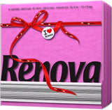 Renova Red Label Fuchsia Papierservietten – 70 Servietten