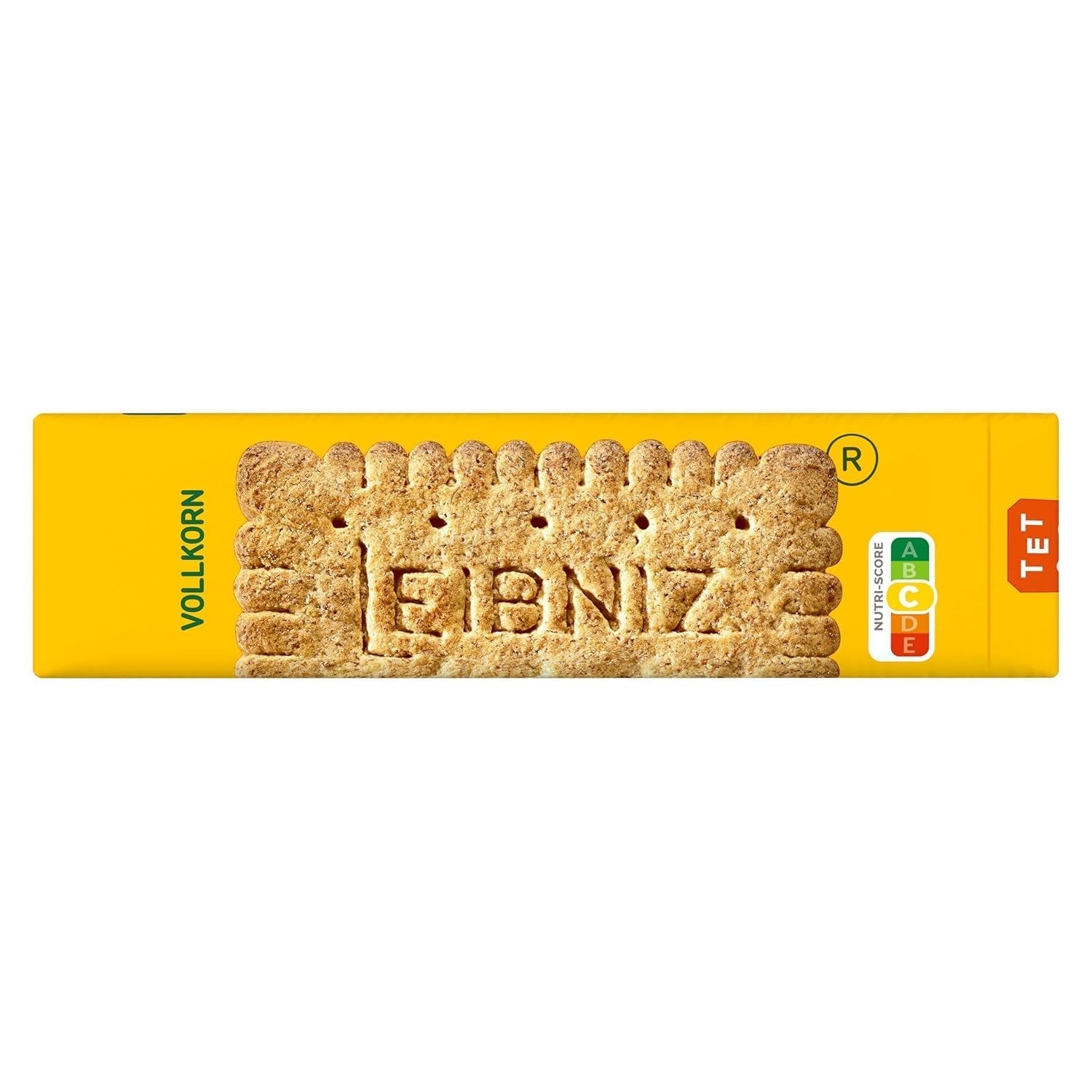 LEIBNIZ Vollkornkekse, 200 g, Knusprige Kekse aus Vollkornmehl 100 % (1 x 200 g)