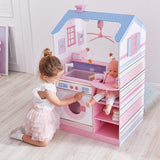 Olivia'S Little World Teamson Kids 18 Zoll Babypuppen Holzpuppenhaus Doppelseitiges Kinderzimmer TD-11460W Puppenhäuser Naty Shop