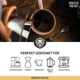 Ganze Bohnenkaffee-Probierset 5 x 350g | Entdeckungspaket Kaffeebohnen im Geschenkset | Arabisch | Fairer Handel | Vegan | Ideal für automatische Espressomaschinen, Filter-Espressomaschinen, Pour-Over-Espressomaschinen und French Press | KÖNIGLICHER BARISTA