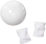 Barbie Made to Move – Volleyball-Spielerpuppe mit T-Shirt und Ball – 22 Gelenke für realistisches Spielen, inklusive Volleyball und Sportbekleidung, HKT72 Naty Shop Dolls