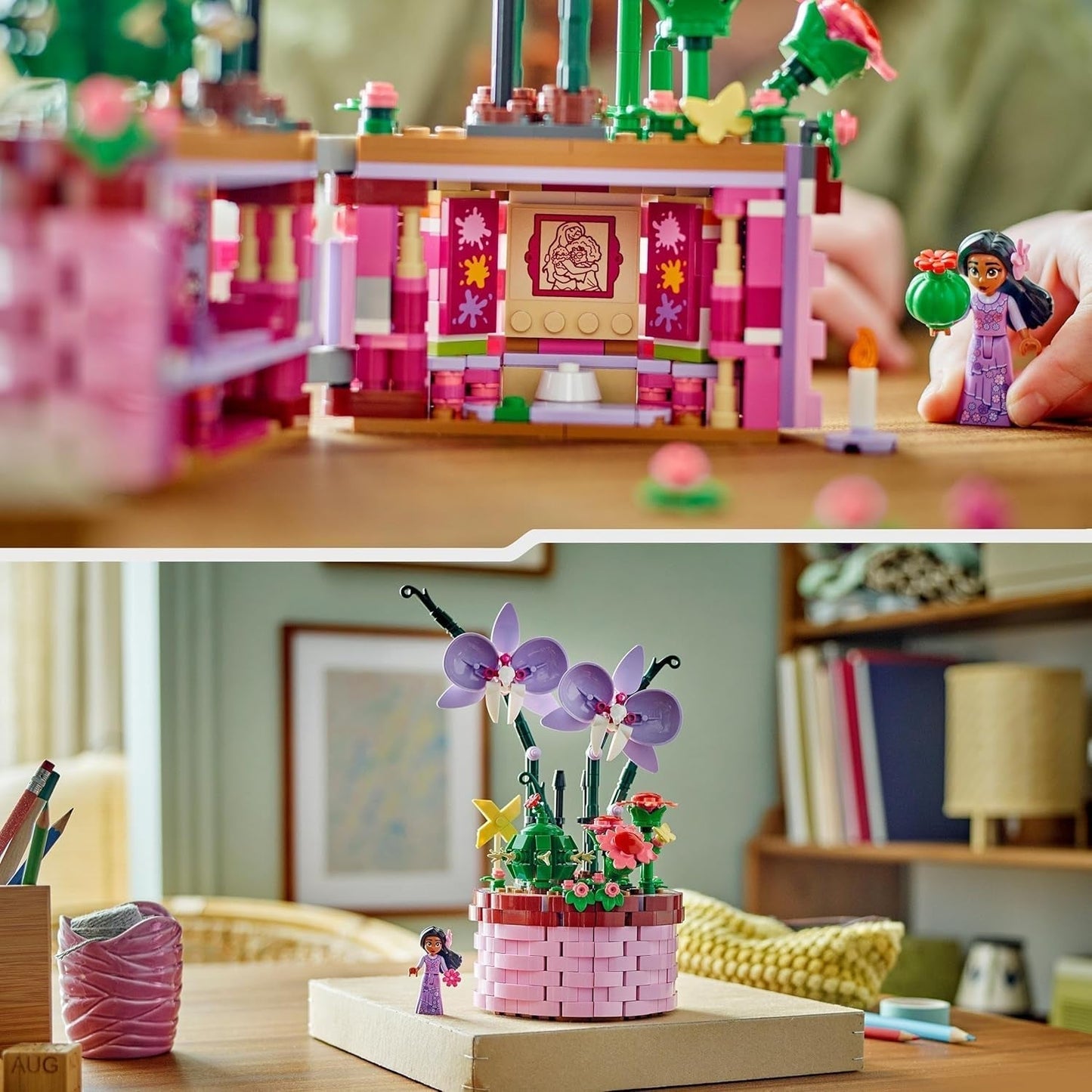LEGO® Disney Encanto Isabellas Blumentopf, Kinder-Bauspielzeug Orchideen-Set, dekoratives Bauset mit Filmfigur-Minipuppe, Geschenkidee für Mädchen und Jungen ab 9 Jahren 43237 Bausets Beuche den LEGO-Store