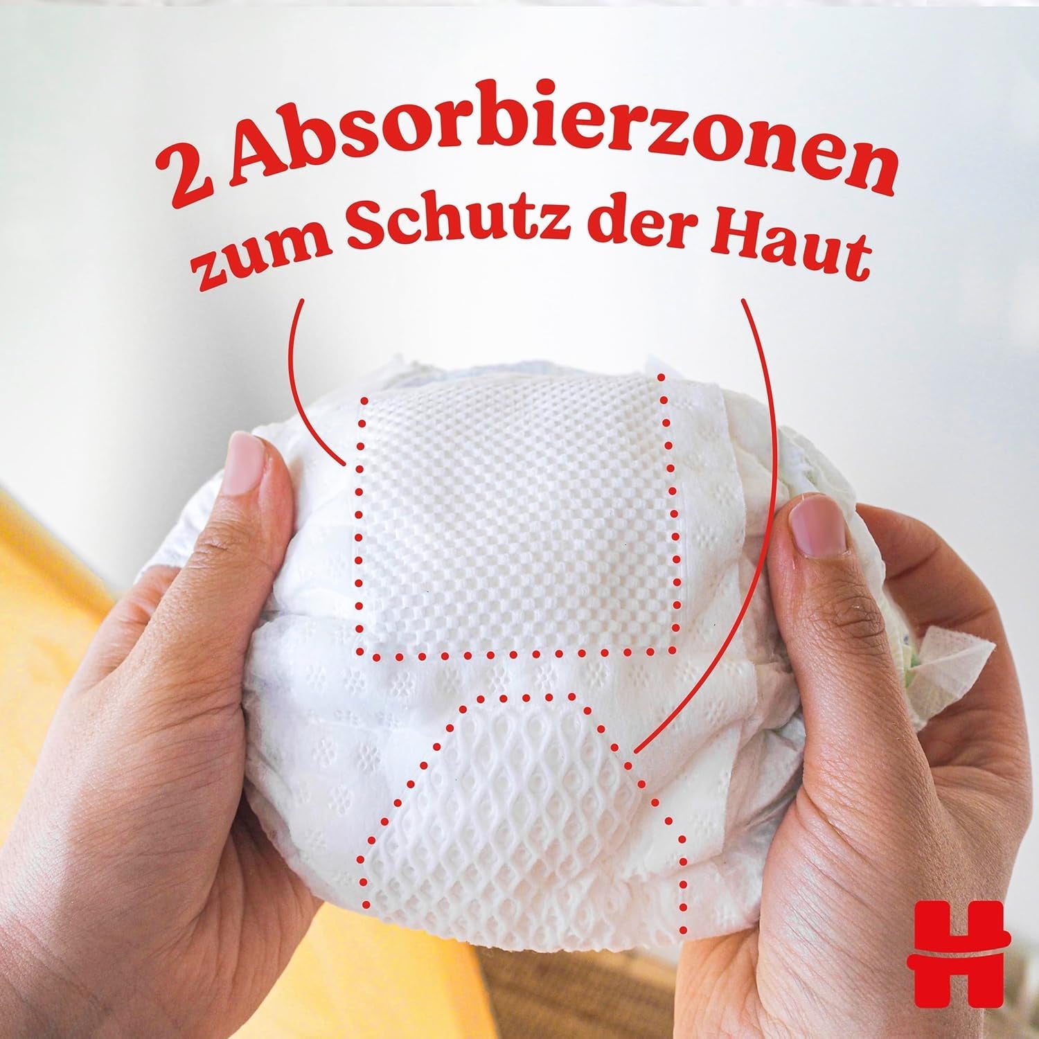 Huggies Windeln für Neugeborene, Größe 1, 100 Windeln (2 x 50), Halbmonatsbox
