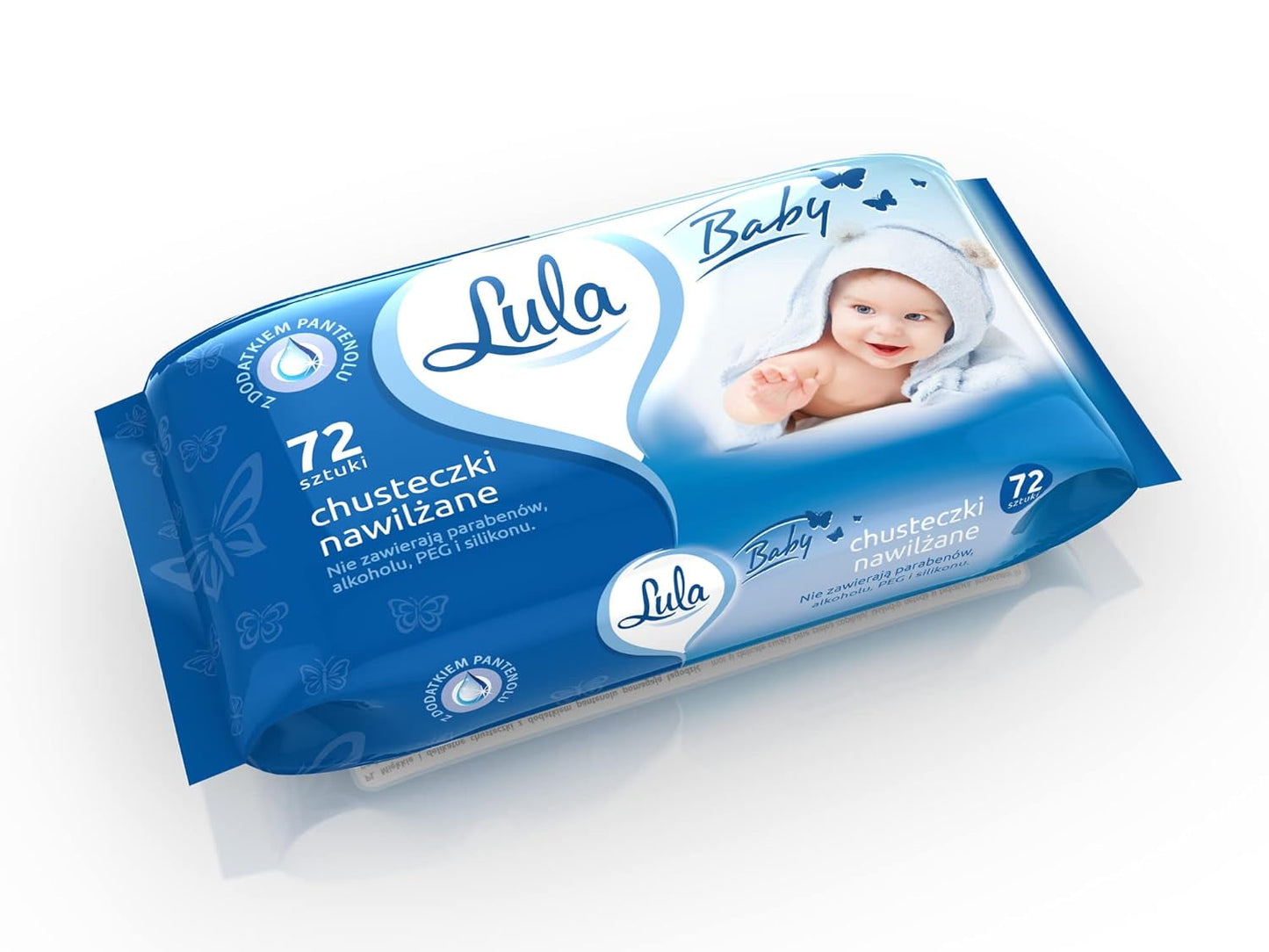 Feuchttücher mit Panthenol, 72 Stk.