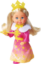Simba Evi Love Princess Ride, Prinzessinnenpuppe mit Schlitten und Winterpferd, Prinzessinnenzubehör, 12 cm, ab 3 Jahren