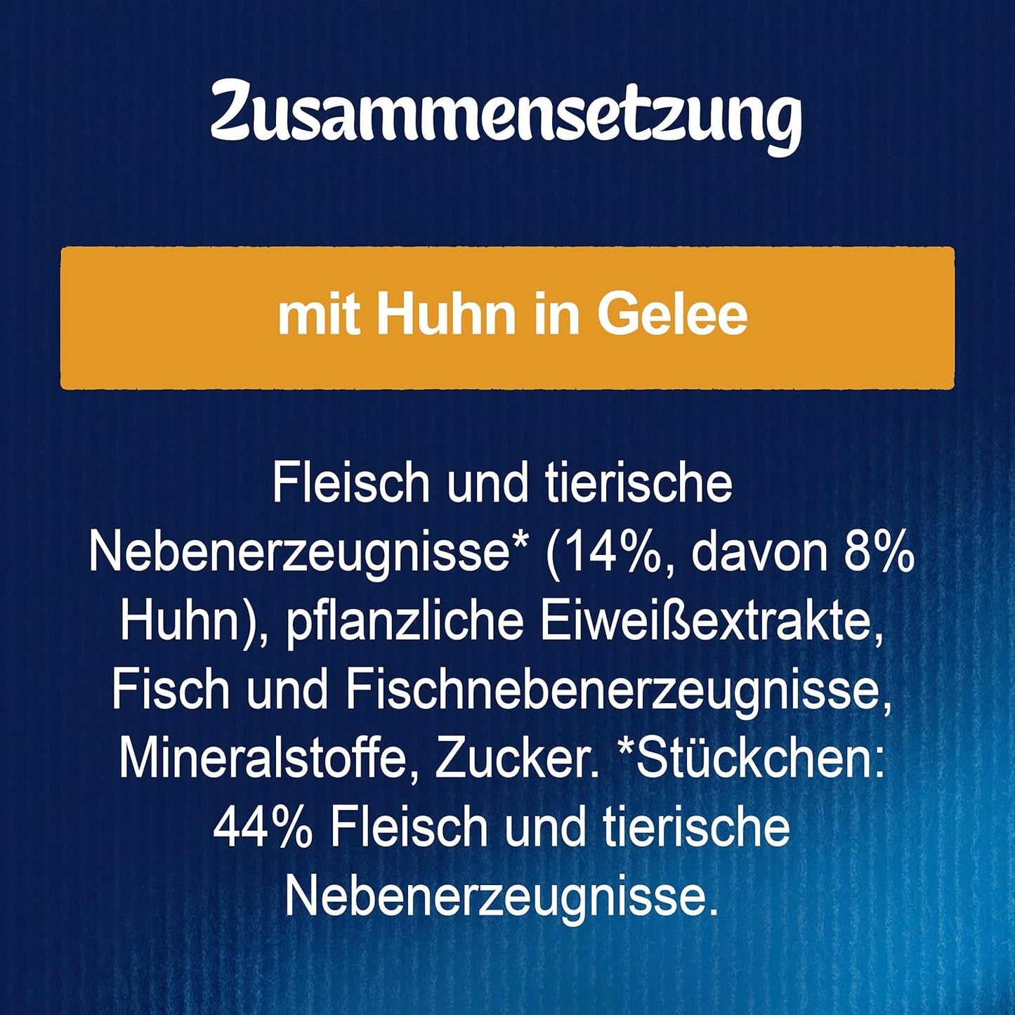 Felix So gut wie es aussieht, Nassfutter für Katzen in Gelee mit Huhn, 26er Pack (26 x 85 g)