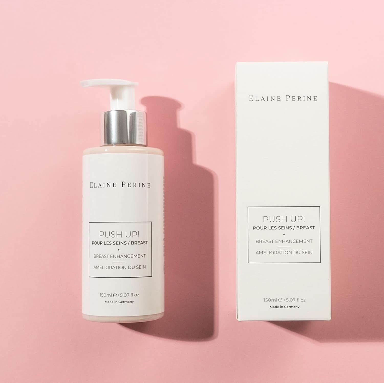 Brustvergrößerungs- und Bruststraffungscreme, natürliche Inhaltsstoffe – PUSH UP! von Elaine Perine ™ Kosmetik und Schönheit Naty Shop
