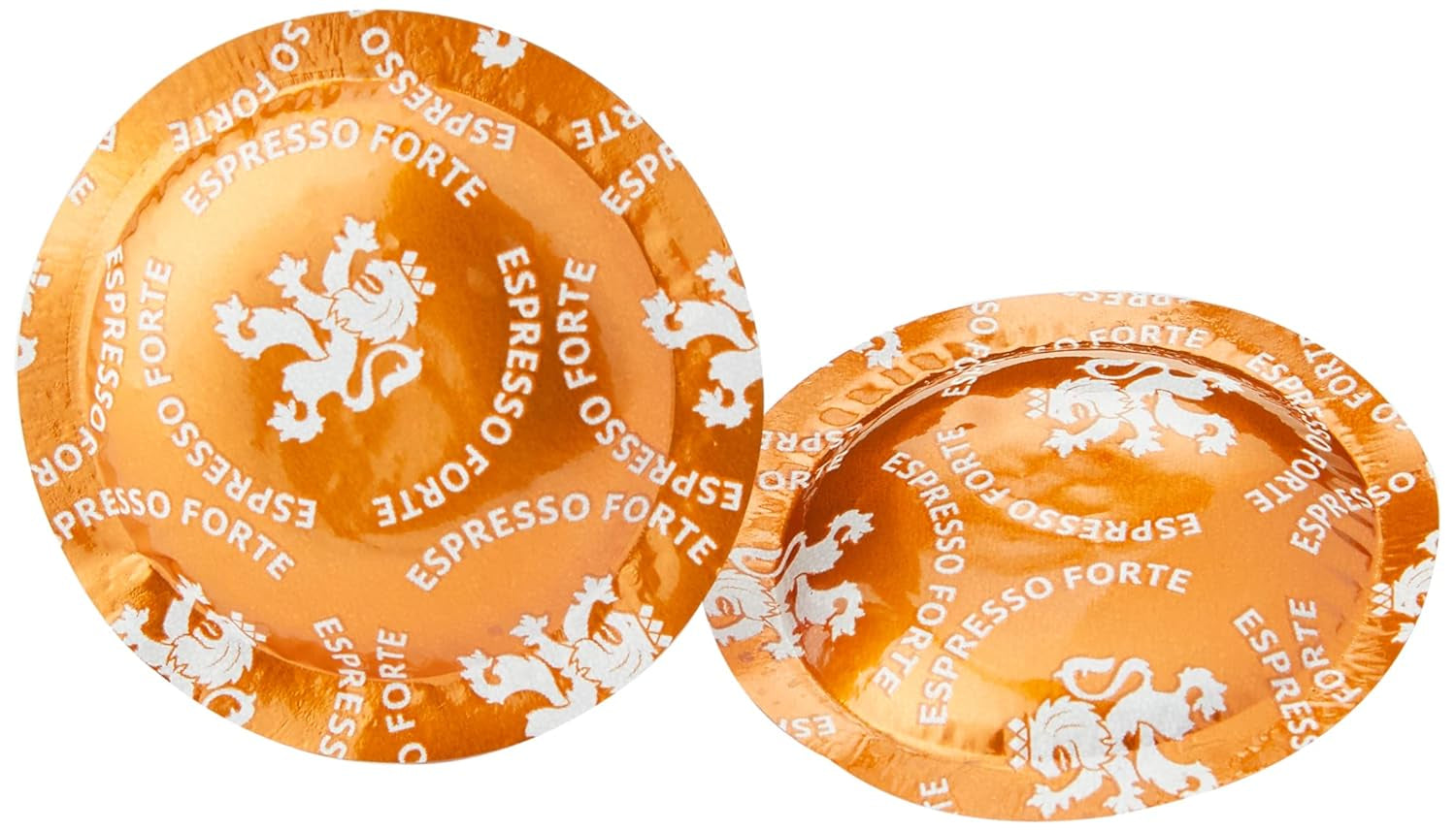 Espresso Forte 50 Pads für professionelle Nespresso-Maschine – 7/10 Intensität – UTZ-zertifiziert & Espresso Decaffeinato 50 Pads für professionelle Nespresso-Maschine – 7/10 Intensität