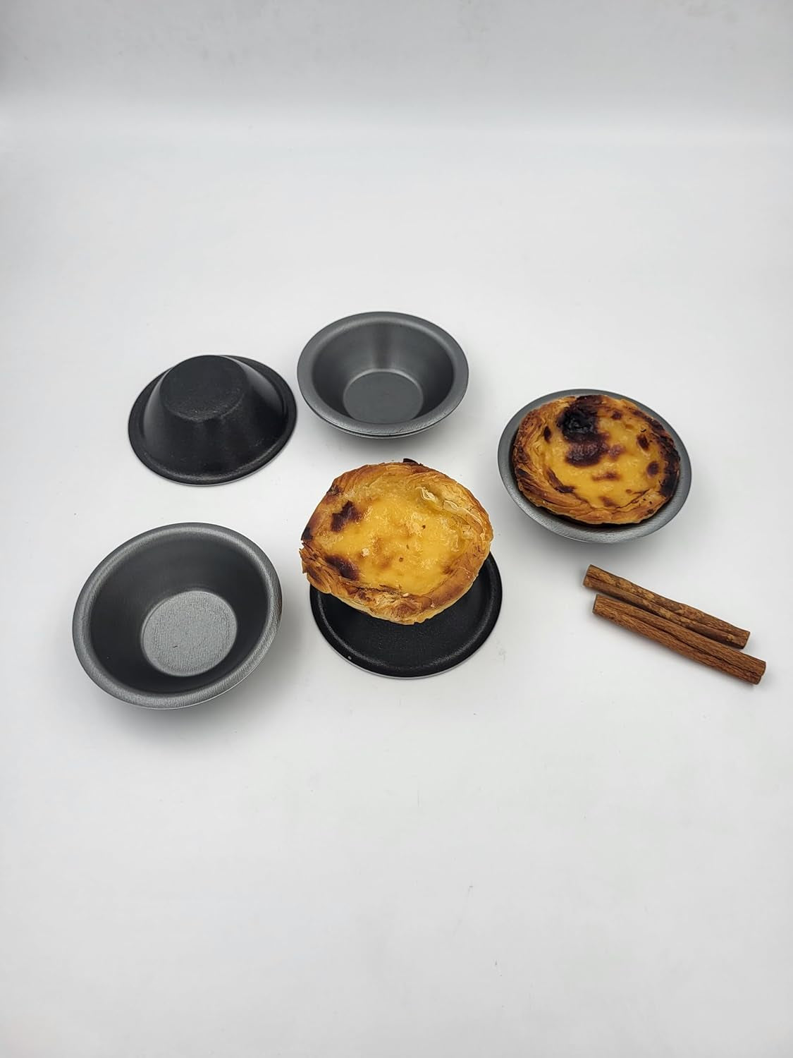 43027, Sahnegebäck, 6 Formen, Ø 5 cm x H 1,5 Formen und Bleche zum Backen Naty Shop