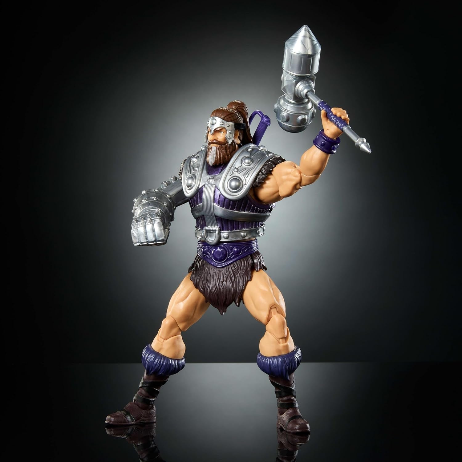 Masters of the Universe Masterverse Actionfigur, ca. 18 cm, New Eternia Fisto, MOTU Toy Hero With Iron Fist, 30 Bewegungspunkte, JBP76, [Mehrfarbig] Actionfiguren Naty Shop