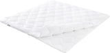 Traumnacht Basic Decke 4 Jahreszeiten, Für jede Jahreszeit, Mit angenehm weichem Mikrofaserbezug in 135 x 200 cm, Weiß, Öko Tex zertifiziert, Entwickelt in Deutschland Bettdecken und Steppdecken Naty Shop 4 Jahreszeiten 135 x 200 cm