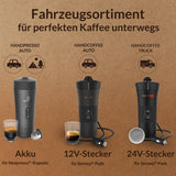 Handpresso - Handcoffee Truck 21010 | Espressomaschine mit Senseo-Kapseln für LKW 24V | 24V LKW-Espressomaschine, Reisekapsel-Espressomaschine | 24V LKW-Espressomaschine für unterwegs
