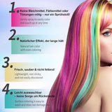 Haarspray-Farbe – 30 ml temporäres grünes Haarfärbespray, natürliches Haarfärbemittel, temporäres Haarfärbespray, waschbare Haarfärbemittel für Party, Cosplay, Halloween (grün), Naty Shop Haarfärbemittel