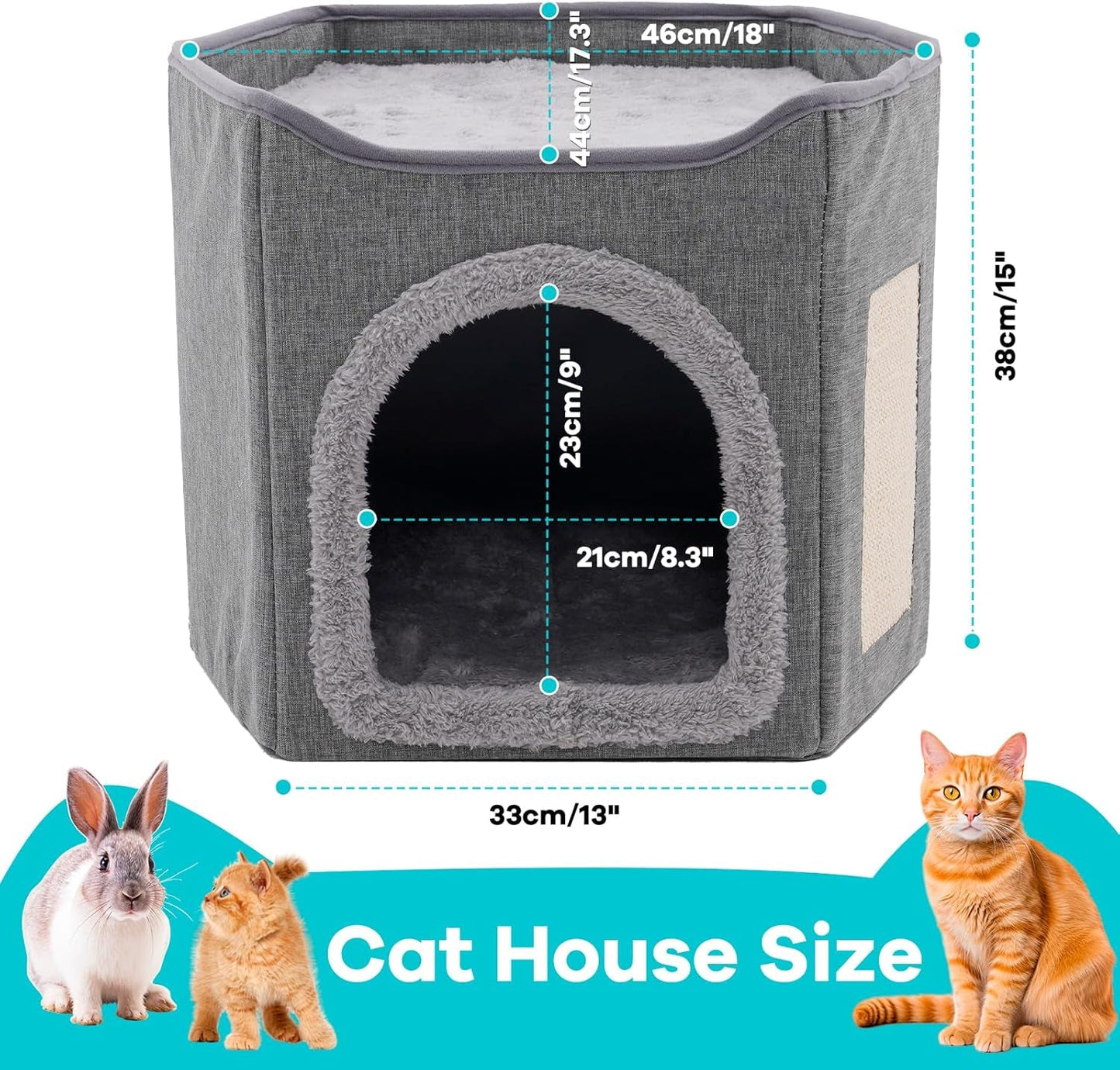 Decken und Möbel, Haustiere, Höhlen und Häuser, Katzen, Betten für Katzen, Katzenbetten, Matratzen