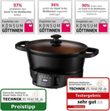 Multikocher Russell Hobbs 6,5L, Digitalanzeige, 8 Kochfunktionen Slow Cooker Naty Shop