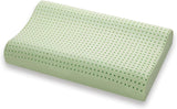 Marcapiuma Green Natural Herbal Memory Foam Kissen 2-teilig Standardkissen Naty Shop Grüße 1X Doppia Onda Modern