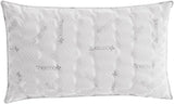 Italienische Bettwäsche MB Home Italia, Kissen, Biokeramik, hellgrau, 45 x 75 cm Standardkissen Naty Shop Termocontrol