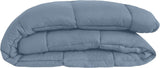 Poyet Motte Calgary Quilt, Polyester, Öl/Mastix, Polyester, Pétrole/Mastix, 260 x 240 x 1 cm Steppdecken und Steppdecken Naty Shop