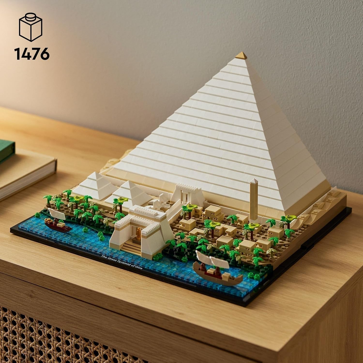 LEGO 21058 Architecture The Pyramid of Cheops Building Kit for Craft as a Creative Hobby, Gift Idea for Adults, Men, Women, Mother, Father, Creative Activity, Famous Landmarks Collection Building Sets Besuchen Sie den LEGO-Store